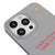 iPhone 14 Pro Made to Love Telefon Kılıfı - Renkli Silikon - Gri
