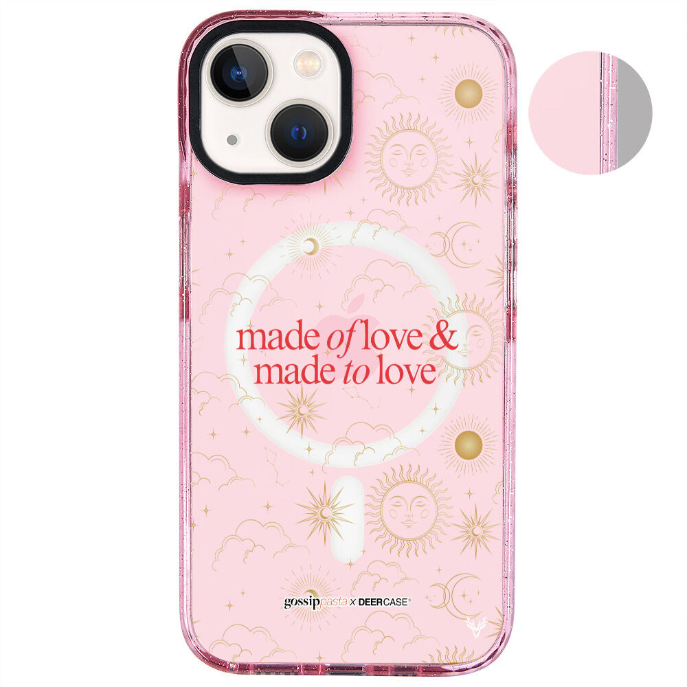 MagsafeliArtycaseSimliPembe