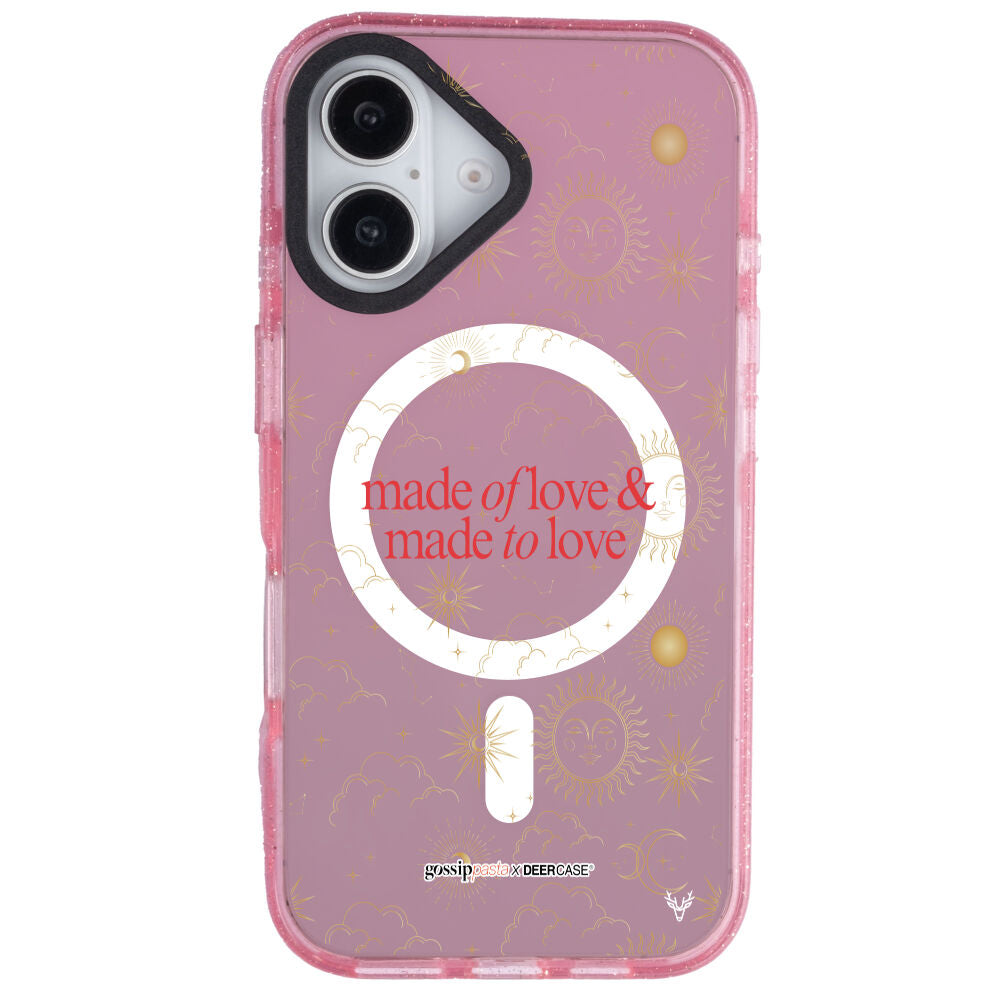 MagsafeliArtycaseSimliPembe