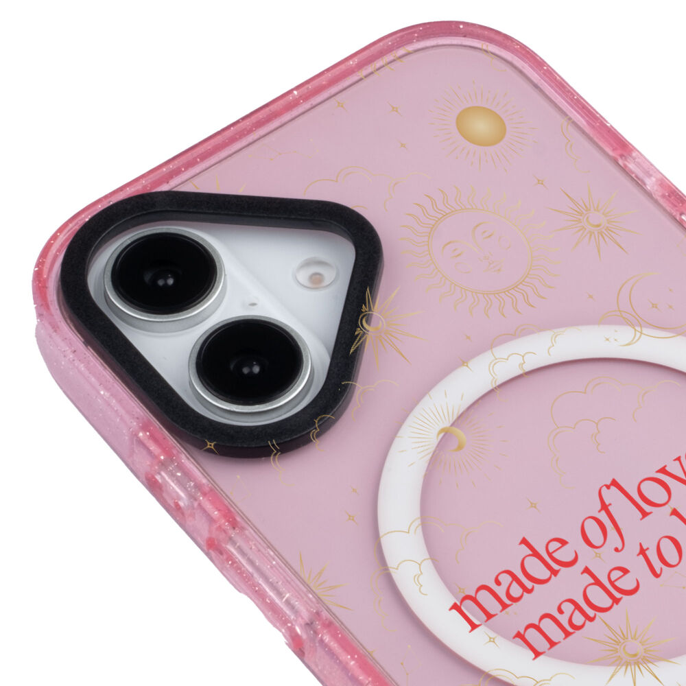 MagsafeliArtycaseSimliPembe