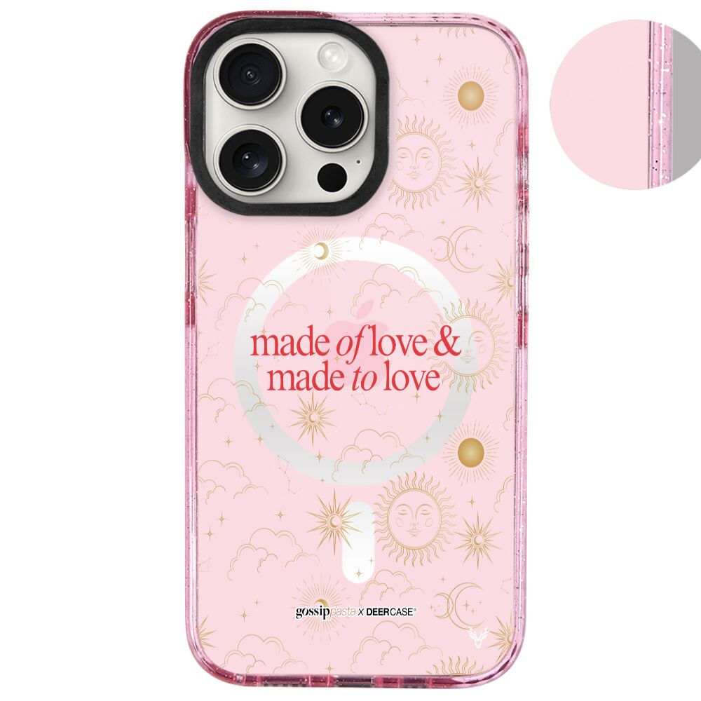 MagsafeliArtycaseSimliPembe