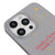 iPhone 16 Pro Max Made to Love Telefon Kılıfı - Renkli Silikon - Gri