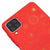 Samsung A12 Made to Love Telefon Kılıfı - Renkli Silikon - Kırmızı