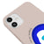 iPhone 12 Mini Nazar Loading Telefon Kılıfı - Renkli Silikon - Pudra