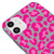 iPhone 11 Pinky Dots Telefon Kılıfı - Renkli Silikon - Gri