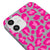 iPhone 12 Pinky Dots Telefon Kılıfı - Renkli Silikon - Gri
