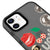 iPhone 12 Luck Lips Berry Telefon Kılıfı - Artycase - Cool Black