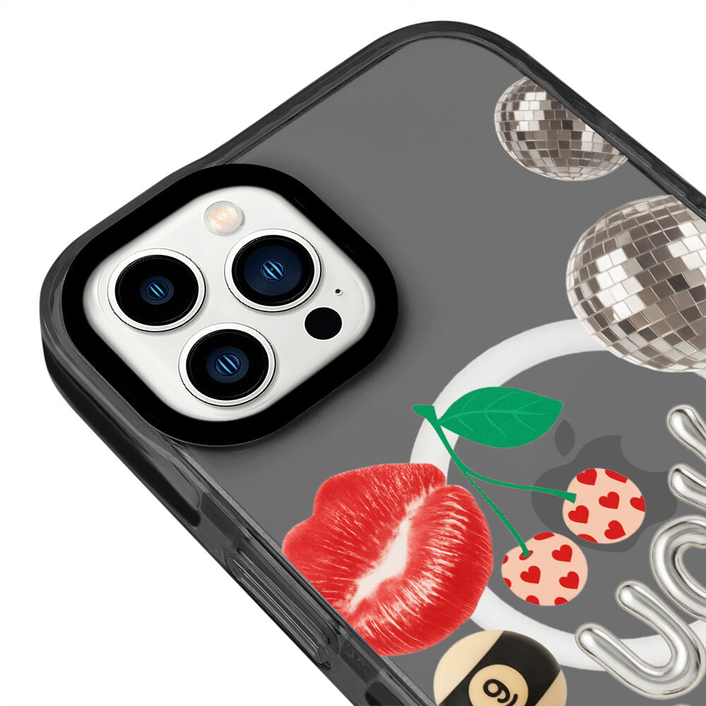 MagsafeliArtycaseCoolBlack