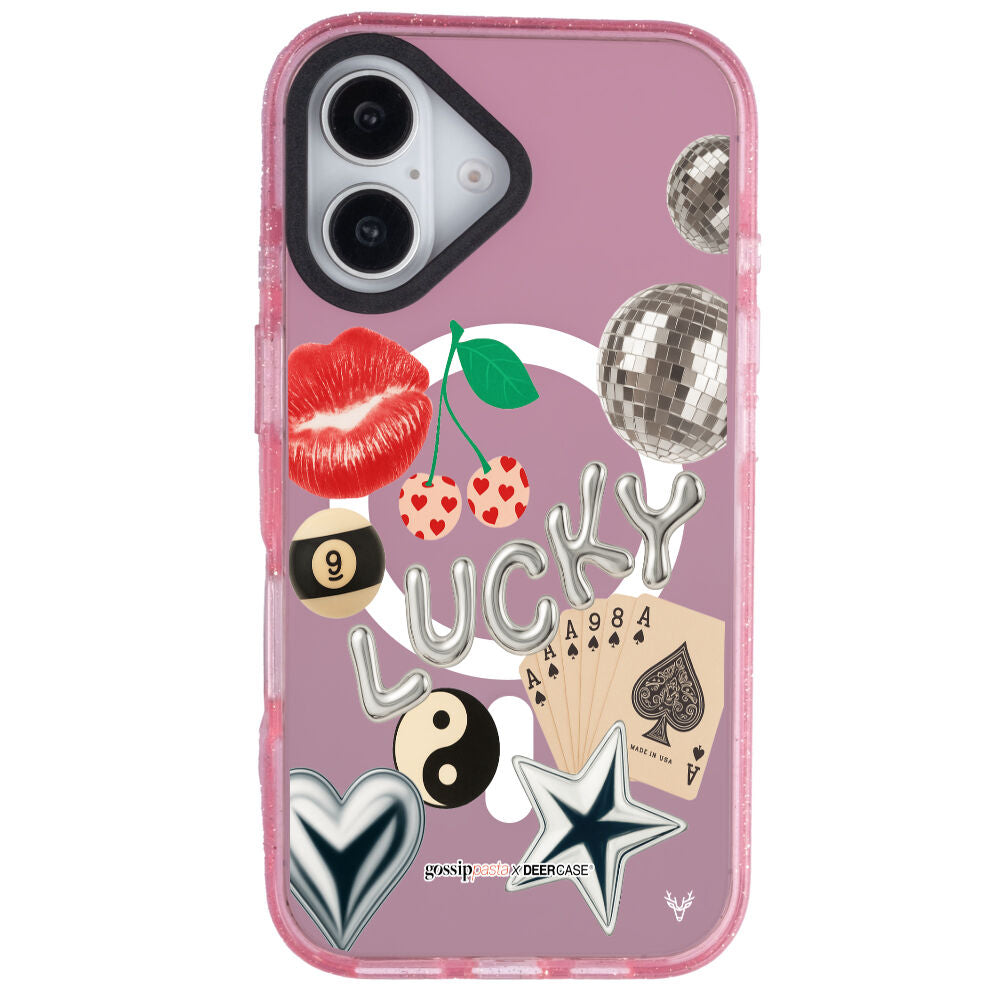 MagsafeliArtycaseSimliPembe