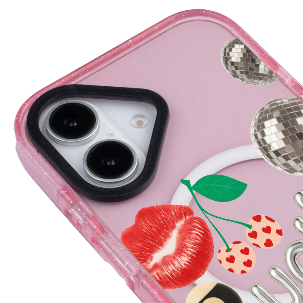 MagsafeliArtycaseSimliPembe