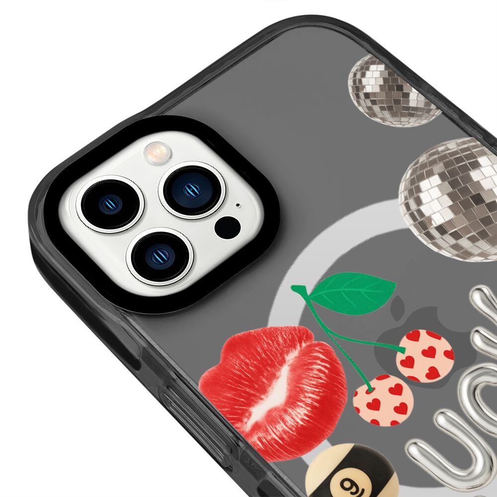 MagsafeliArtycaseCoolBlack