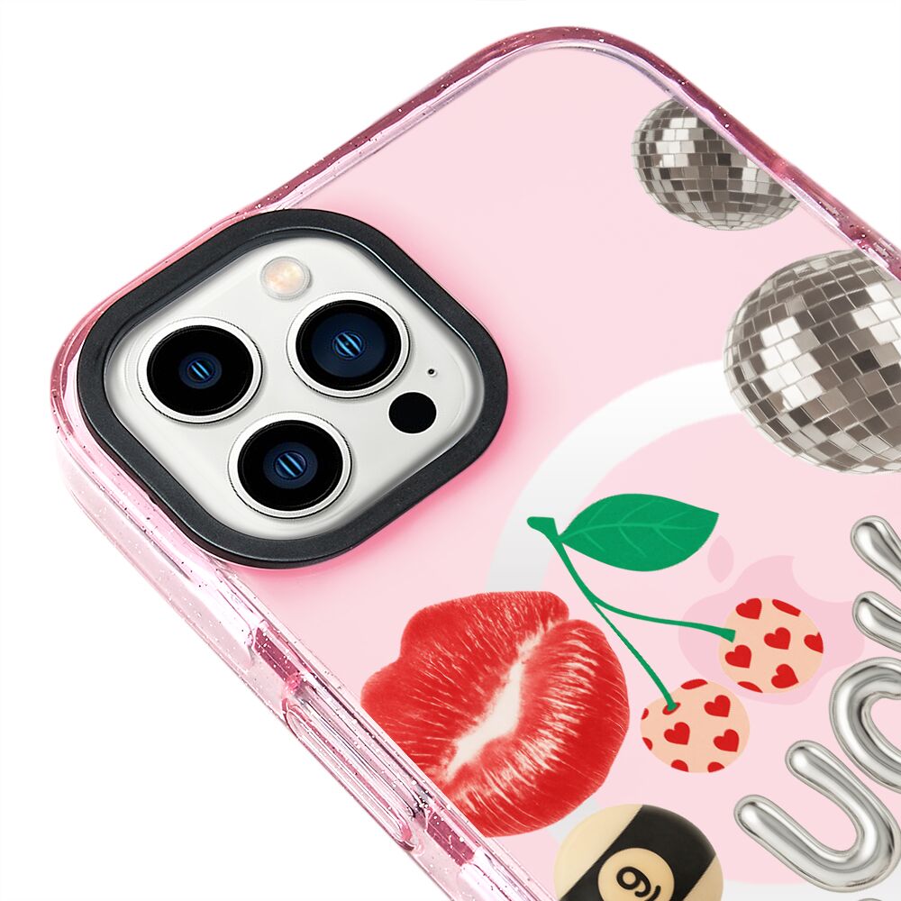 MagsafeliArtycaseSimliPembe