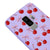 Samsung S9 Plus Berries Ribbons Telefon Kılıfı - Renkli Silikon - Lila