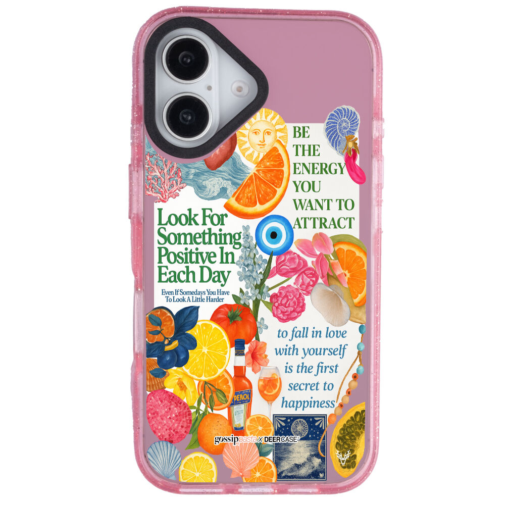 MagsafeliArtycaseSimliPembe