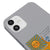 iPhone 12 The Sun Gossip Telefon Kılıfı - Renkli Silikon - Gri