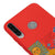 Huawei P40 Lite E The Sun Gossip Telefon Kılıfı - Renkli Silikon - Kırmızı