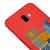 Samsung J6 Plus The Sun Gossip Telefon Kılıfı - Renkli Silikon - Kırmızı