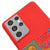 Samsung S21 Ultra The Sun Gossip Telefon Kılıfı - Renkli Silikon - Kırmızı