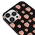 iPhone 12 Pro Max Gossip Pasta Telefon Kılıfı - Renkli Silikon - Siyah