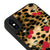 iPhone XS Leopard Cherry Pattern Telefon Kılıfı - Glossy - Popsoketsiz