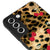 Samsung S21 FE Leopard Cherry Pattern Telefon Kılıfı - Glossy - Popsoketsiz