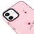 iPhone 12 Lucky Gossip Girl Telefon Kılıfı - Artycase - Simli Pembe