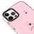 iPhone 12 Pro Lucky Gossip Girl Telefon Kılıfı - Artycase - Simli Pembe