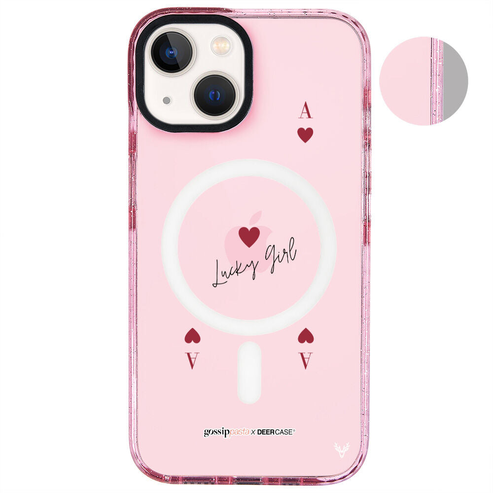 MagsafeliArtycaseSimliPembe