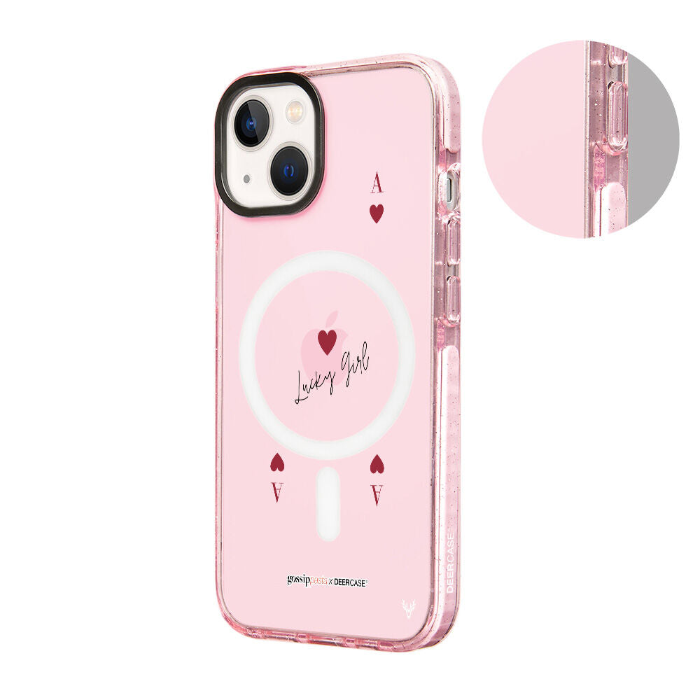 MagsafeliArtycaseSimliPembe