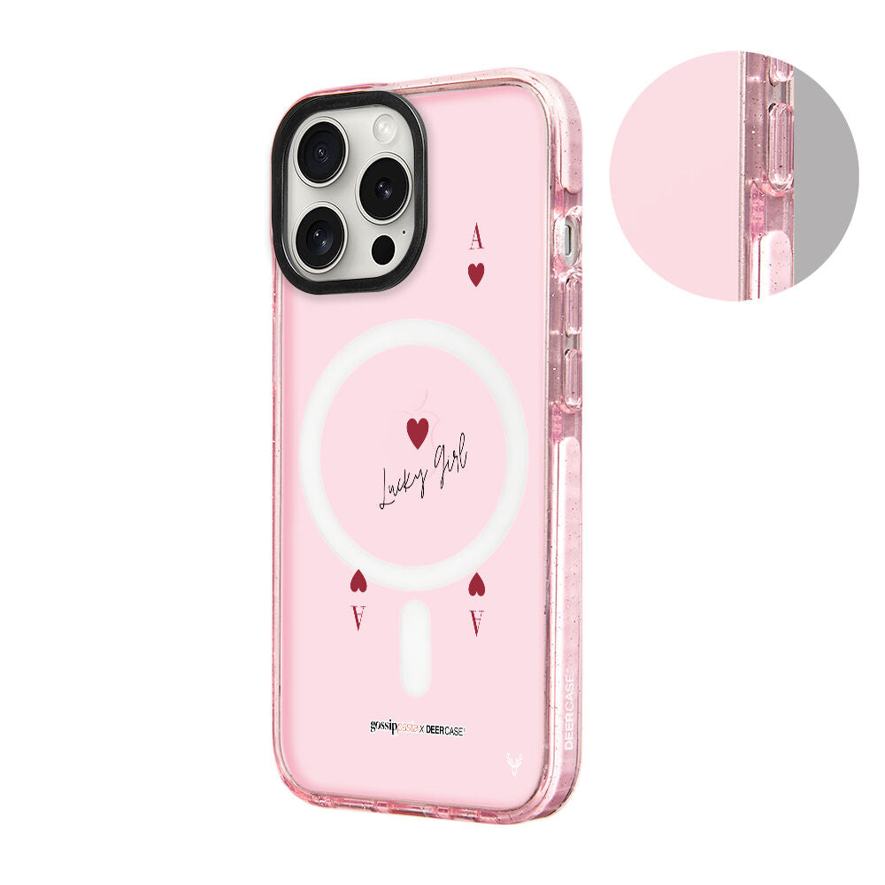 MagsafeliArtycaseSimliPembe