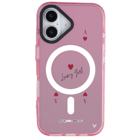 MagsafeliArtycaseSimliPembe