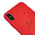 iPhone XS Max Lucky Gossip Girl Telefon Kılıfı - Renkli Silikon - Kırmızı