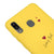 Samsung A20 Lucky Gossip Girl Telefon Kılıfı - Renkli Silikon - Sarı