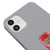 iPhone 12 No Harm Telefon Kılıfı - Renkli Silikon - Gri