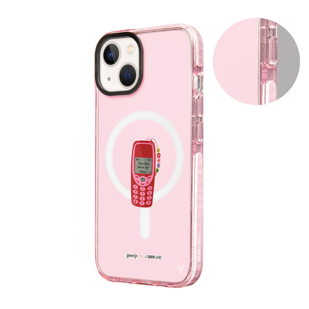 MagsafeliArtycaseSimliPembe