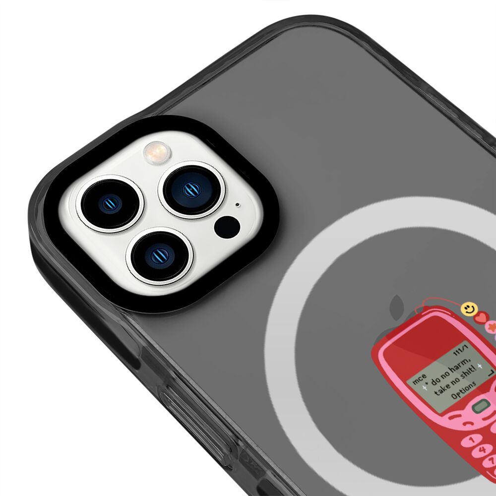 MagsafeliArtycaseCoolBlack