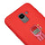 Samsung J6 No Harm Telefon Kılıfı - Renkli Silikon - Kırmızı