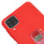 Samsung A12 No Harm Telefon Kılıfı - Renkli Silikon - Kırmızı