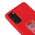 Samsung S20 No Harm Telefon Kılıfı - Renkli Silikon - Kırmızı