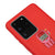 Samsung S20 Ultra No Harm Telefon Kılıfı - Renkli Silikon - Kırmızı