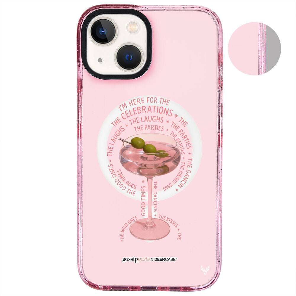 MagsafeliArtycaseSimliPembe