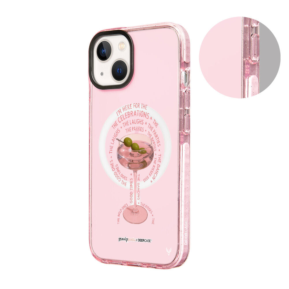 MagsafeliArtycaseSimliPembe