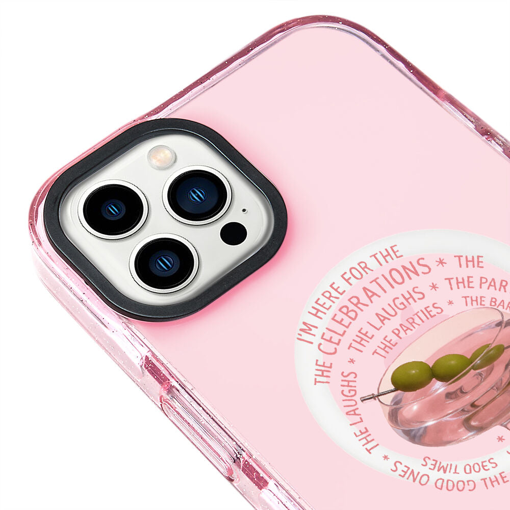 MagsafeliArtycaseSimliPembe