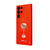 Samsung S22 Ultra Laughs Parties Telefon Kılıfı - Renkli Silikon - Kırmızı