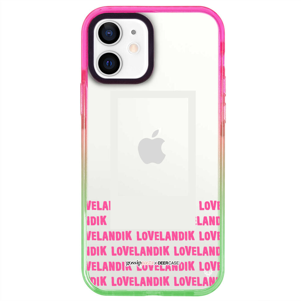 iPhone 12 Mini Lovelandık Çerçeve Telefon Kılıfı – Deercase