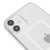 iPhone 12 Mini Lovelandık Çerçeve Telefon Kılıfı - Şeffaf - Saydam
