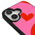iPhone 16 Plus Heart Balance Telefon Kılıfı - Glossy - Popsoketsiz