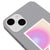 iPhone 13 Mini Intiution Telefon Kılıfı - Renkli Silikon - Gri