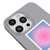 iPhone 15 Pro Max Alignment Telefon Kılıfı - Renkli Silikon - Gri