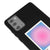 Samsung Note 20 Alignment Telefon Kılıfı - Renkli Silikon - Siyah